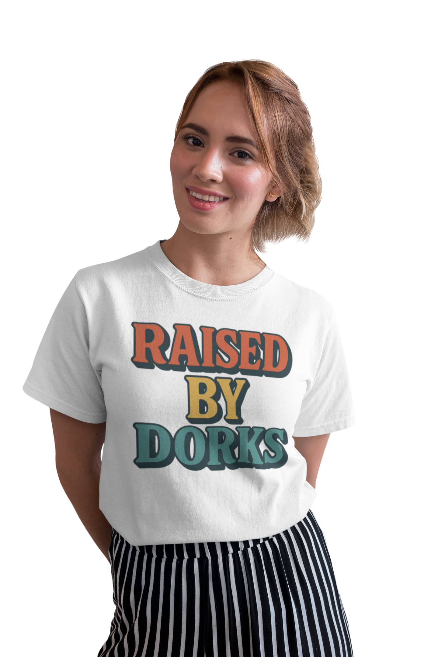 Raised by Dorks organic cotton t-shirt