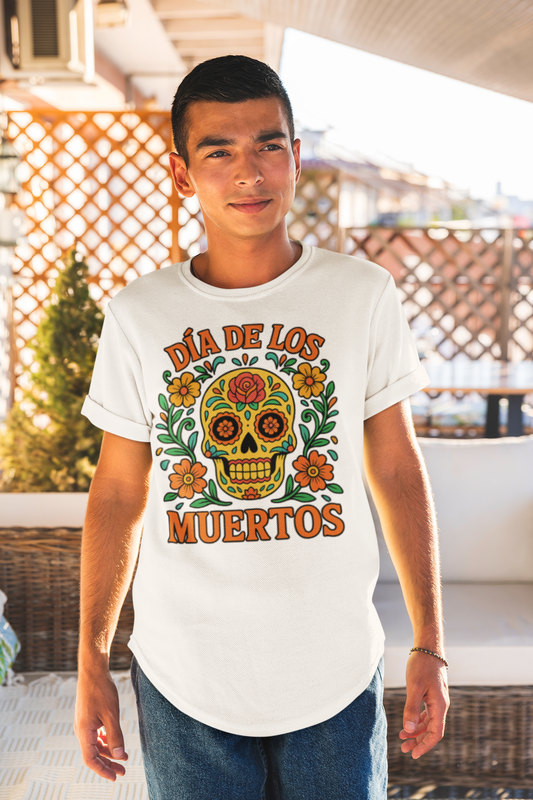 Día de los Muertos organic cotton T-shirt